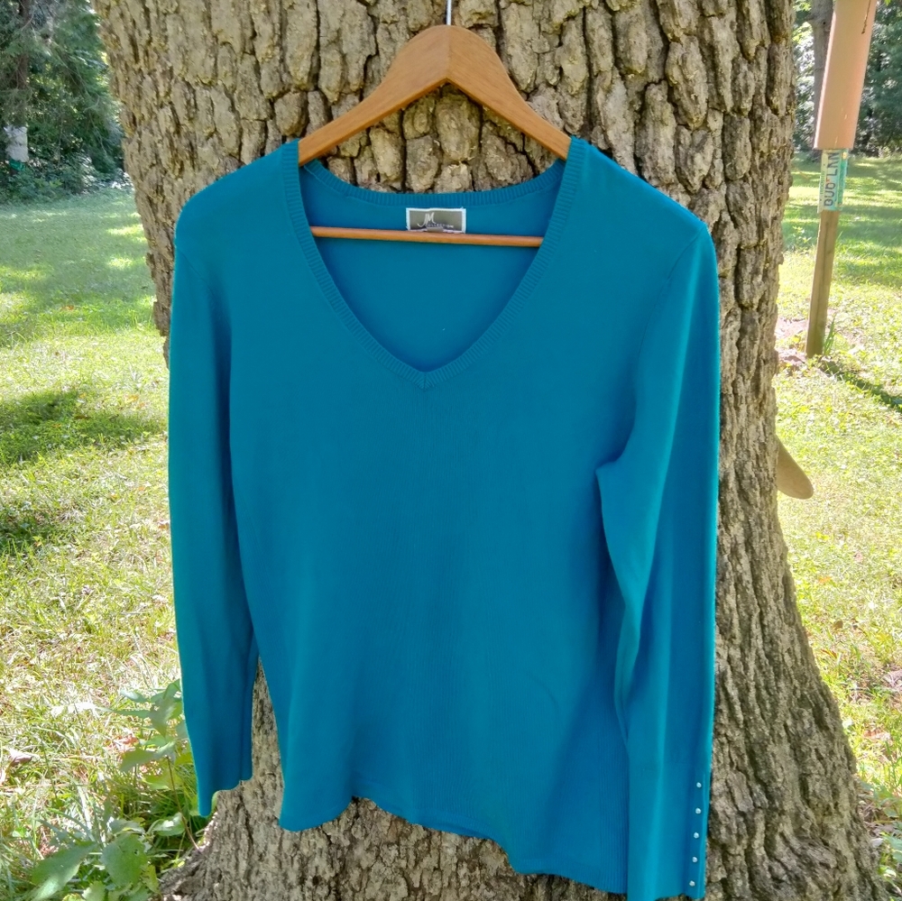 ⬇️Price Drop!⬇️JM Collection Sweater in size M